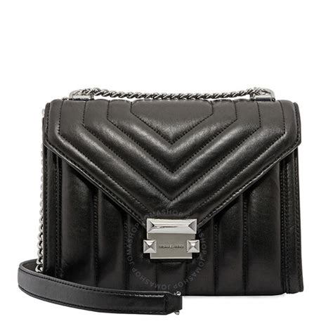 michael kors whitney bag black quilted review|michael kors quilted tote.